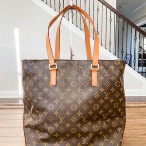 Authentic Louis Vuitton Monogram Cabas Piano Tote.